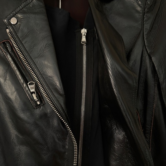 NWT 3.1 Phillip Lim motorcycle leather jacket size 4 - Picture 8 of 16